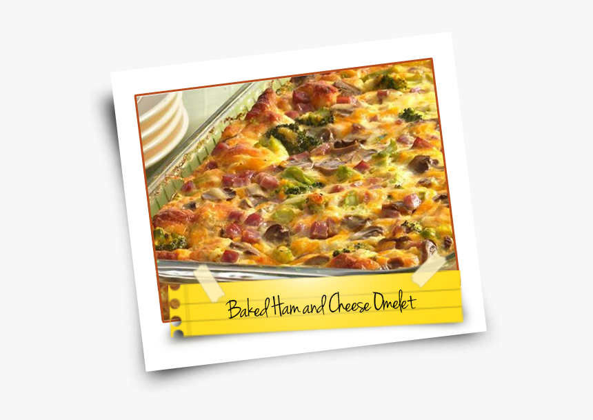 Baked Cheese Omelet, HD Png Download
