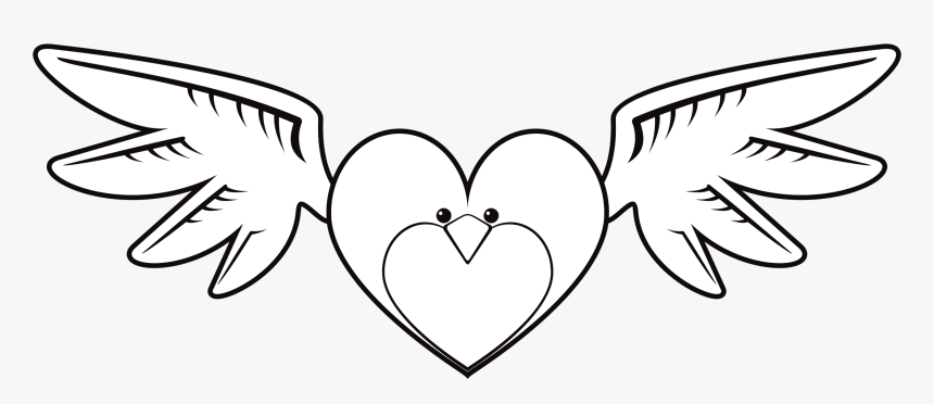 Transparent Heart Line Png - Design For Drawing Heart, Png Download