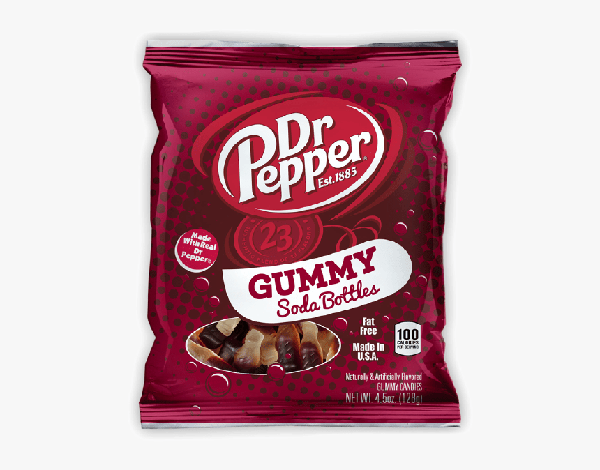 Dr Pepper Gummy Soda Bottles - Dr Pepper, HD Png Download