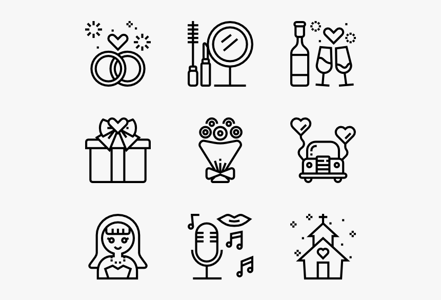 Wedding Elements - Farm Vector Icon, HD Png Download