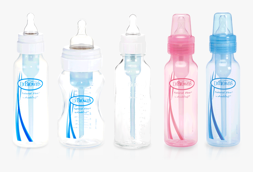 Transparent Baby Bottle Png - Dr Brown's Bottle Png, Png Download