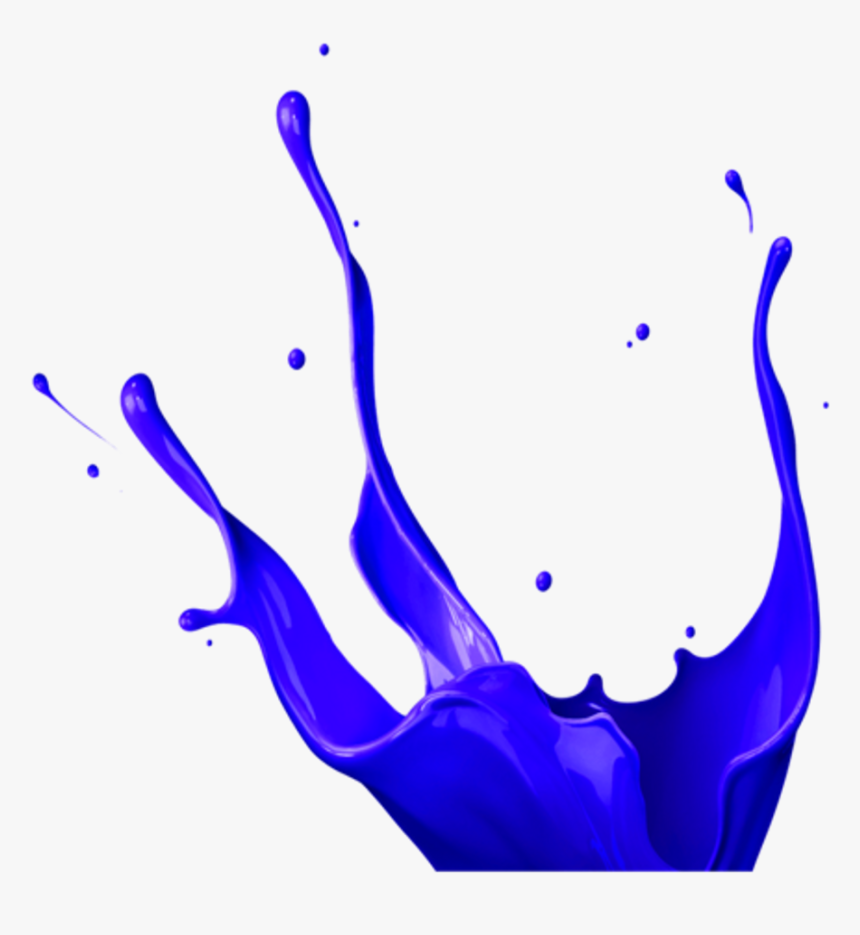 Paint Painter Paints Painting Bluecolor Color Ink Blue - Red Paint Splash Png, Transparent Png