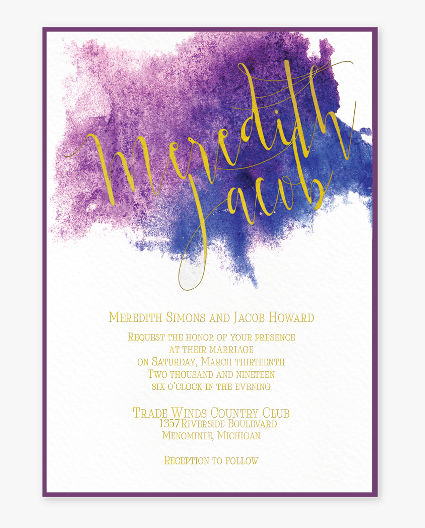 Splash Of Colors - Splash Of Color Invitation, HD Png Download