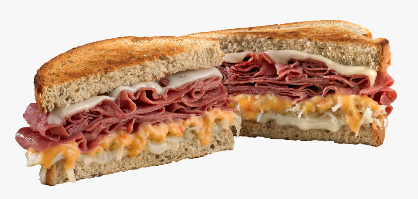 Which Wich Reuben Sandwich - Corned Beef Sandwich Png, Transparent Png