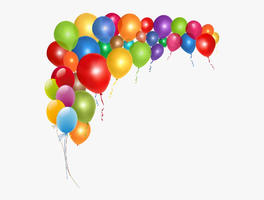Birthday Balloons Clipart, HD Png Download