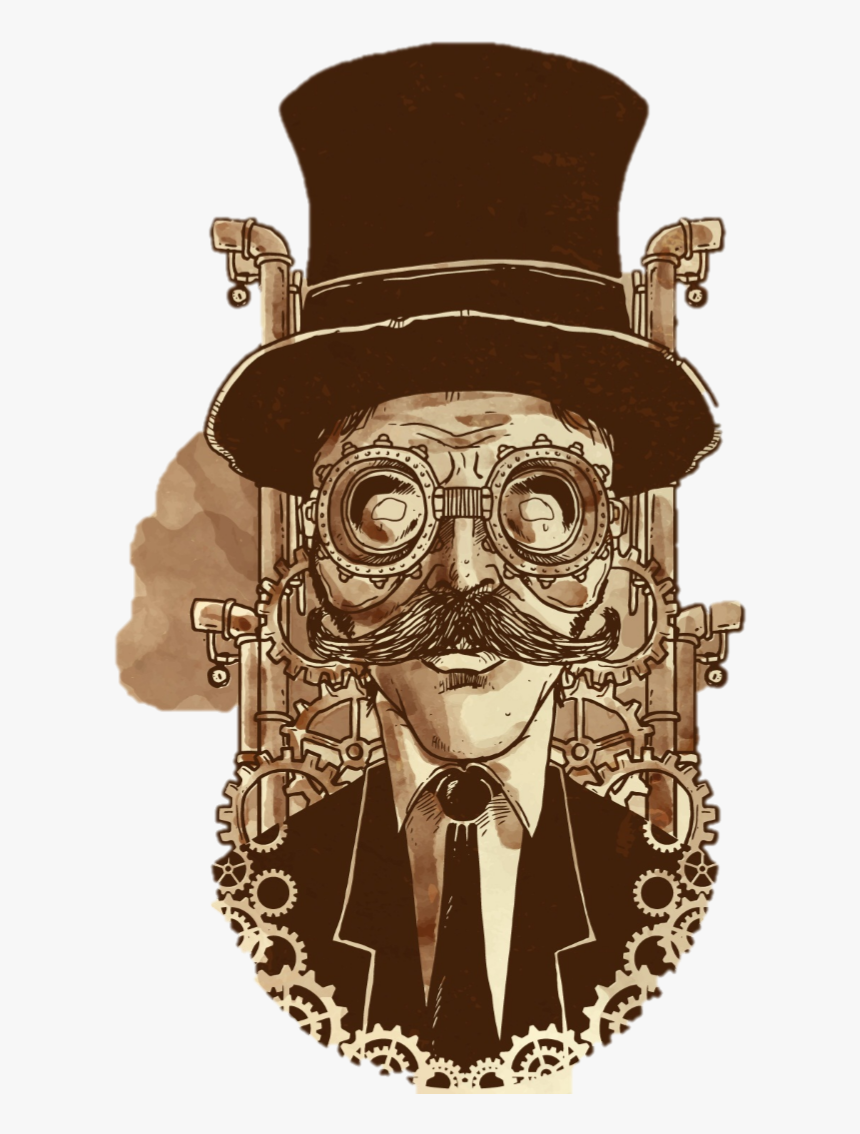 Steampunk Man Png, Transparent Png