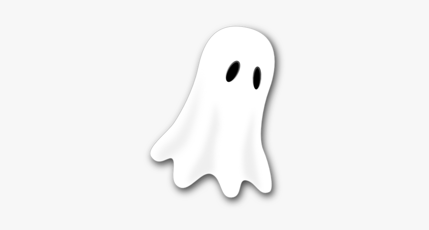 Ghost Mask Vector Image - Cartoon Ghost No Background, HD Png Download