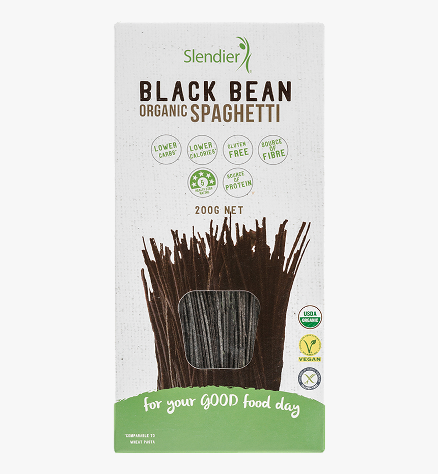 Black Bean Fettuccine, HD Png Download
