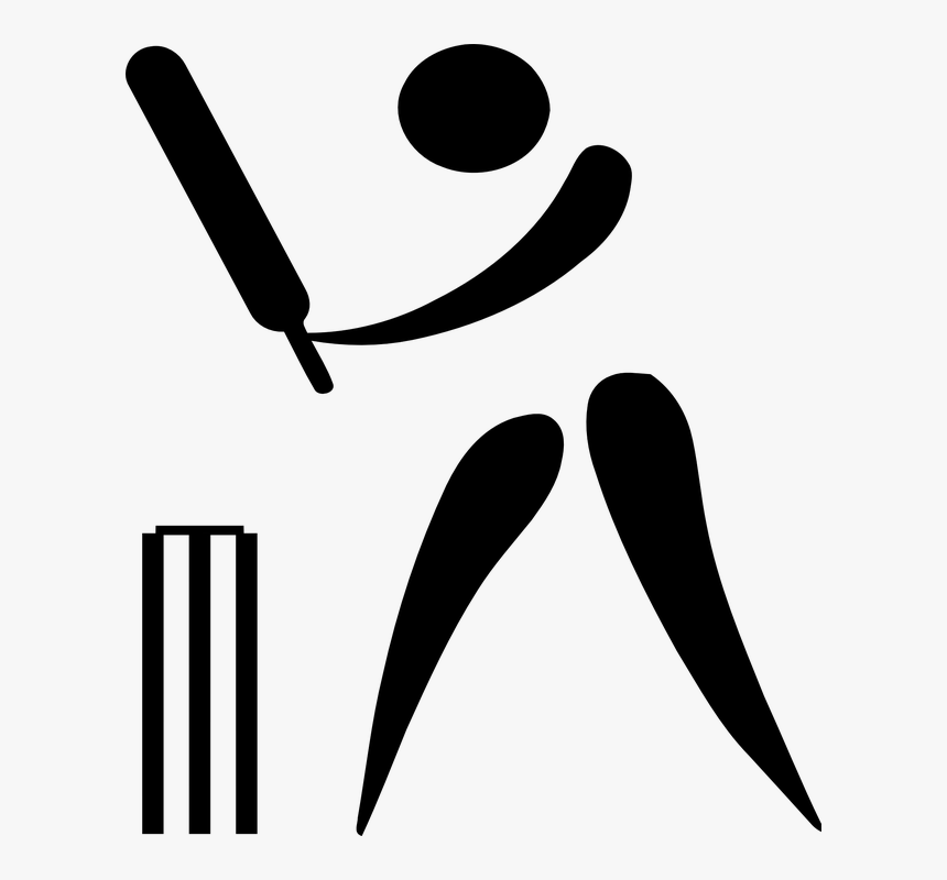 Cricket Player, Game, Sports, Cricket Bat, Commonwealth - Cricket Clipart, HD Png Download