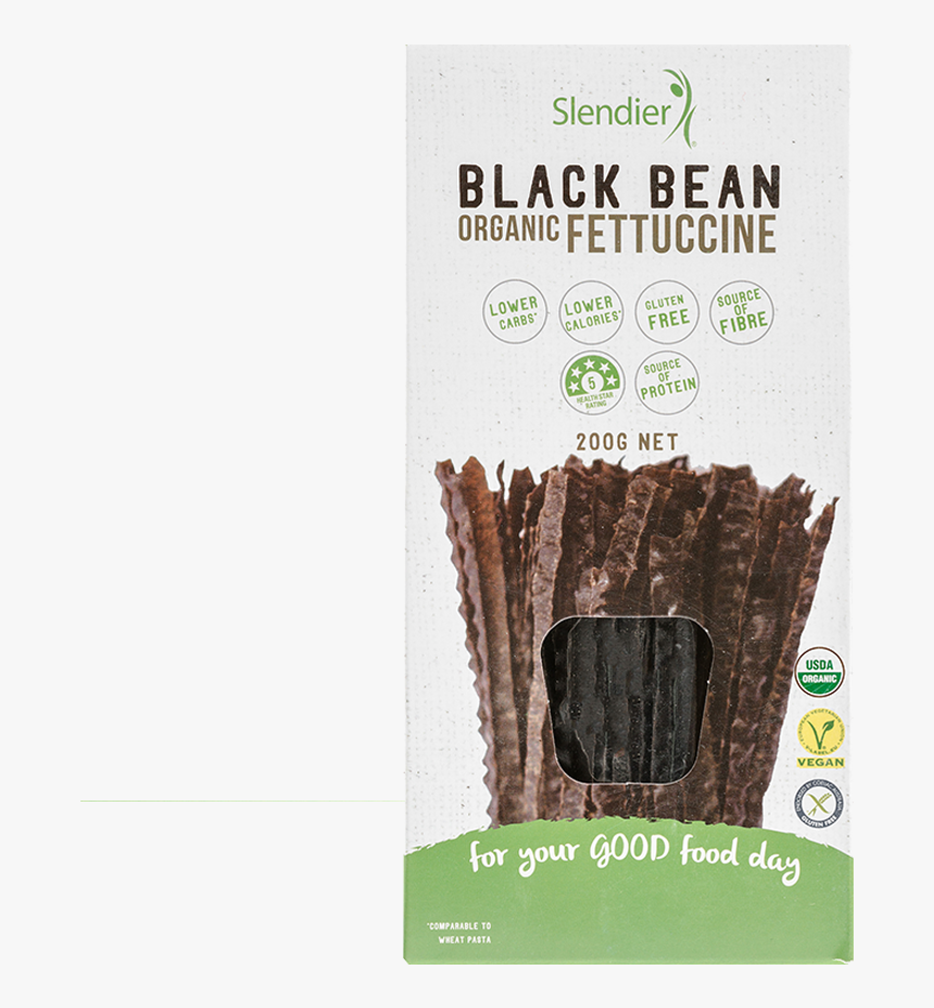 Transparent Black Bean Png - Black Bean Fettuccine, Png Download