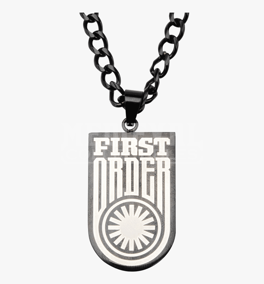 Force Awakens First Order Pendant Necklace - Chains Miami, HD Png Download