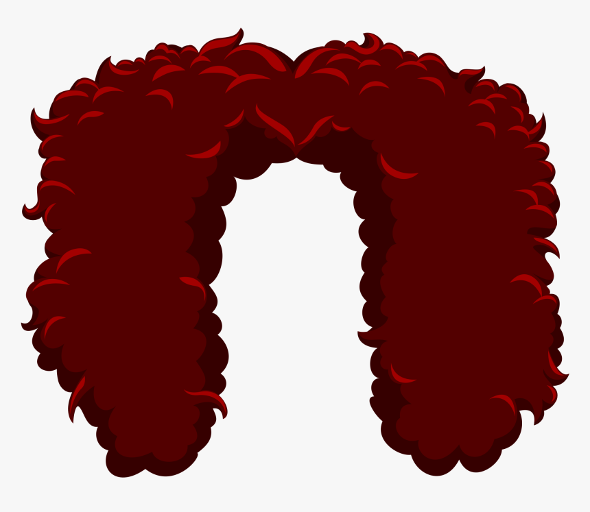 Curly Long Hair - Illustration, HD Png Download