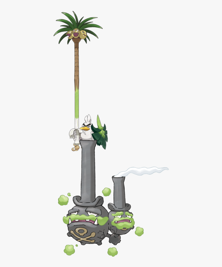 Image - Pokemon Sword And Shield Weezing, HD Png Download