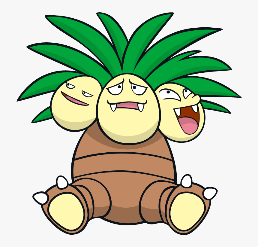 Transparent Pineapple Silhouette Png Pokemon Exeggutor Png, Png