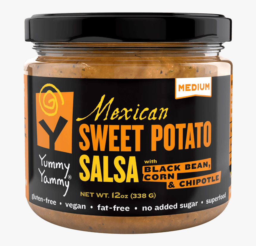 Medium ​mexican Sweet Potato Salsa W/ Corn, Black Bean - Chocolate Spread, HD Png Download
