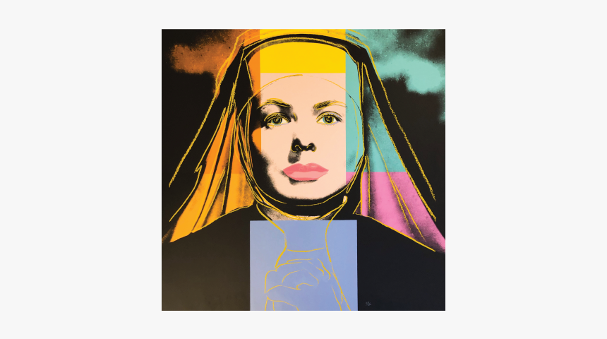 Andy Warhol Ingrid Bergman, HD Png Download