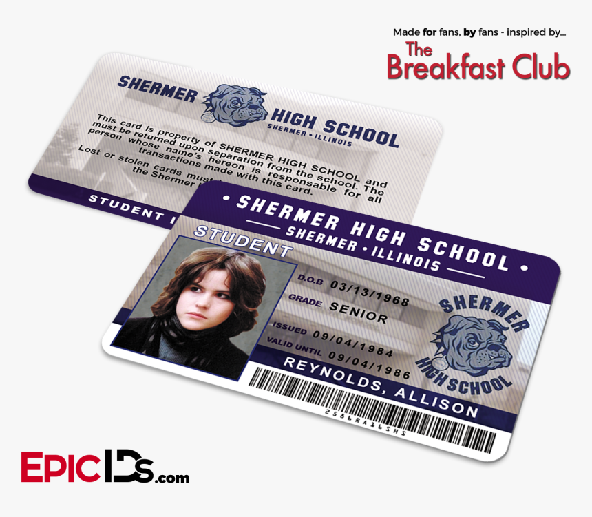 Shermer High School Mockup - Sixteen Candles Shermer High School, HD Png Download