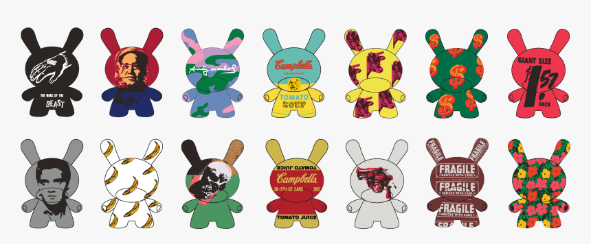 Andy Warhol Dunny Series Two - Dunny Warhol, HD Png Download