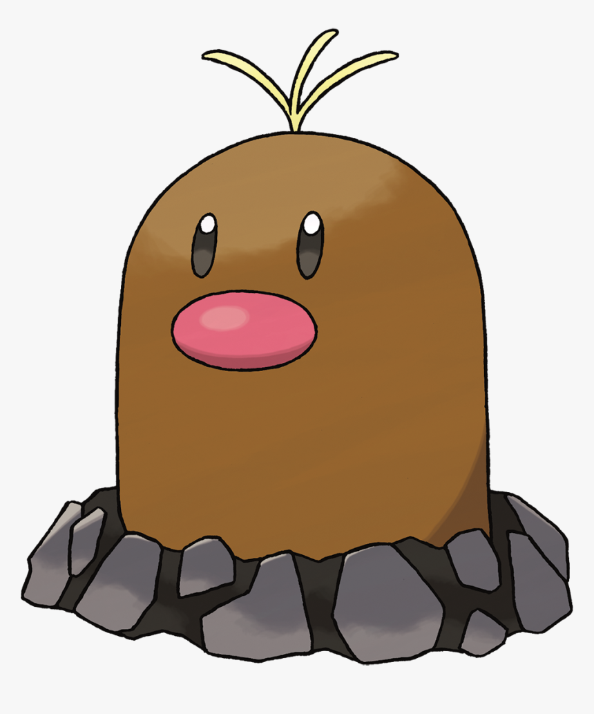 File - 050diglett-alola - Alolan Diglett, HD Png Download