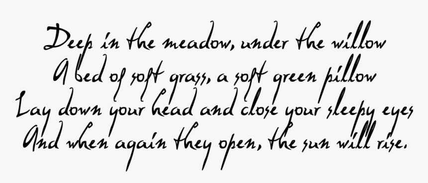 Handwriting, HD Png Download