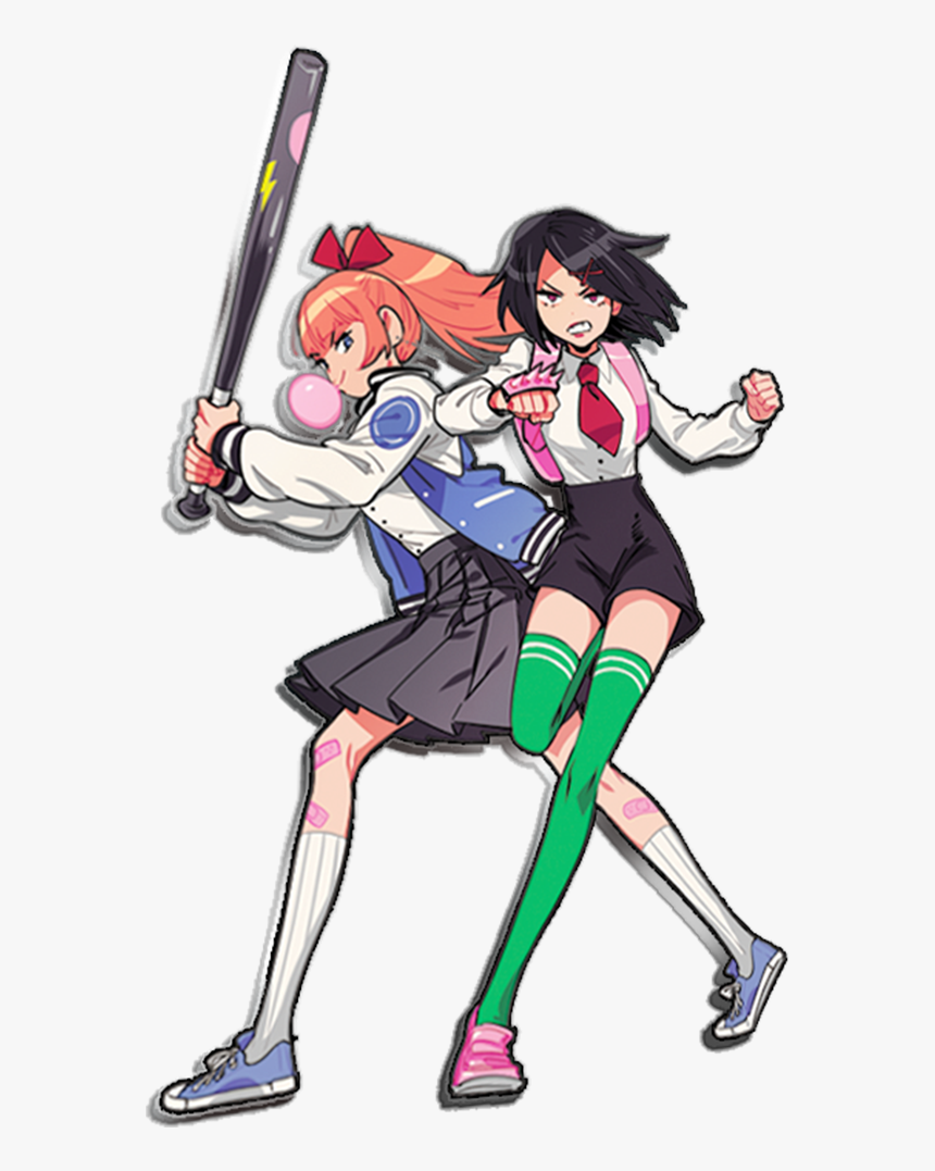 River City Girls Kyoko, HD Png Download