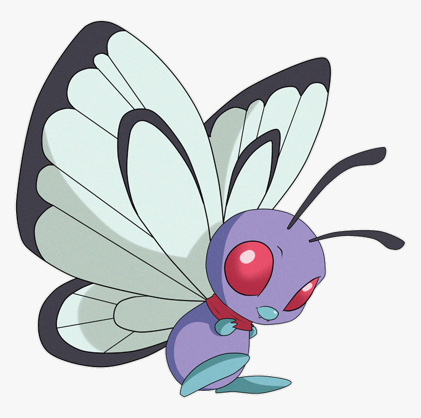 Butterfree Pokemon, HD Png Download