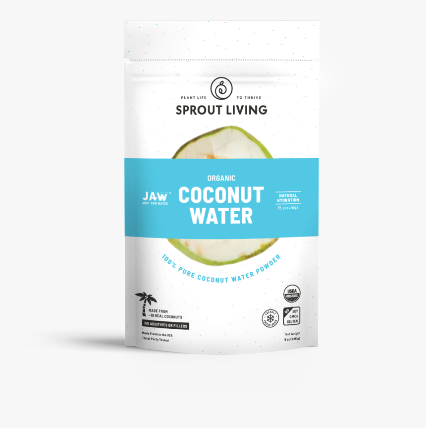 Organic Coconut Powder Living Sprouts, HD Png Download