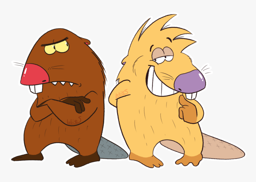 Watched Angry Beavers With A Friend For The First Time - Cartoon, HD Png Download