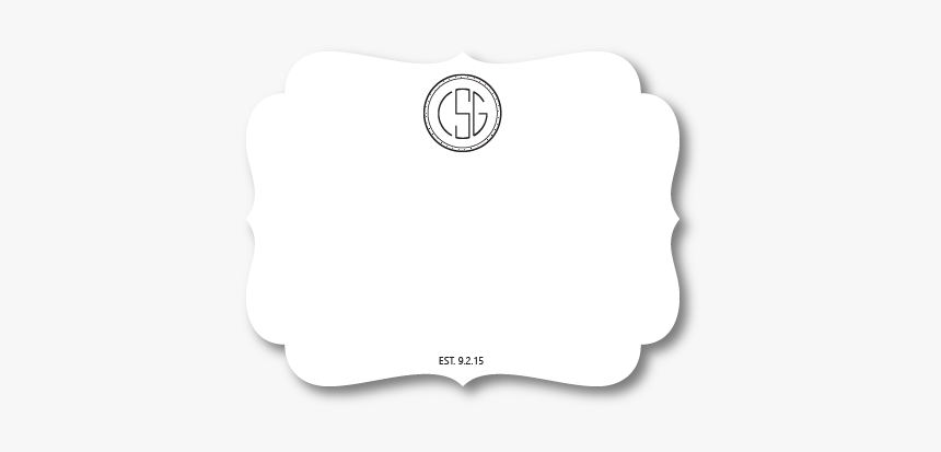 Audrey Thank You Cards - Emblem, HD Png Download