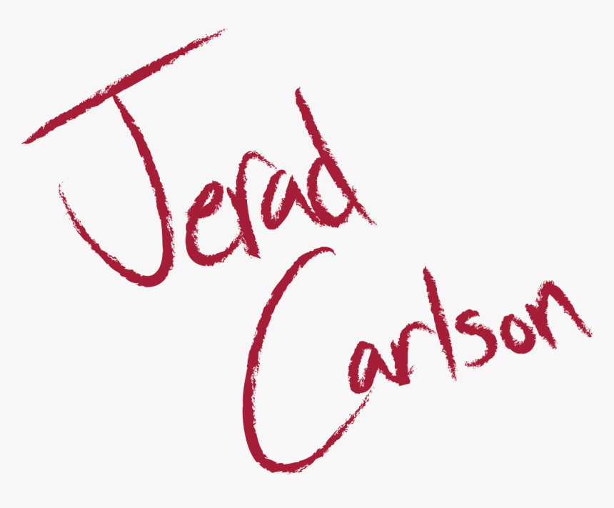 Jerad Carlson Design Sustainability - Calligraphy, HD Png Download