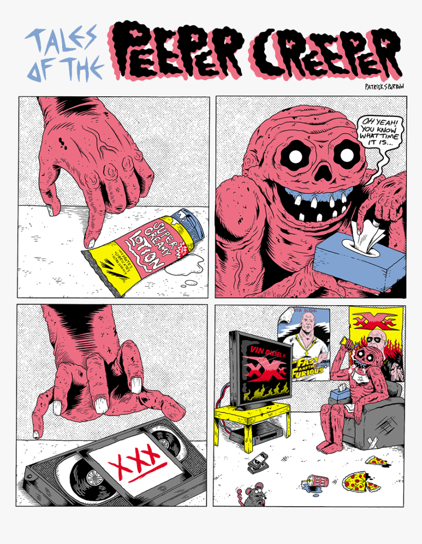 Transparent Creeper Png - Cartoon, Png Download