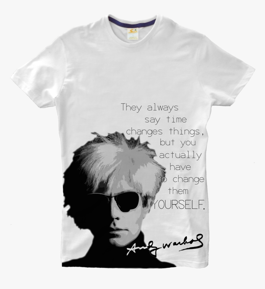 Andy Warhol - Asheville Apparel - Monochrome, HD Png Download