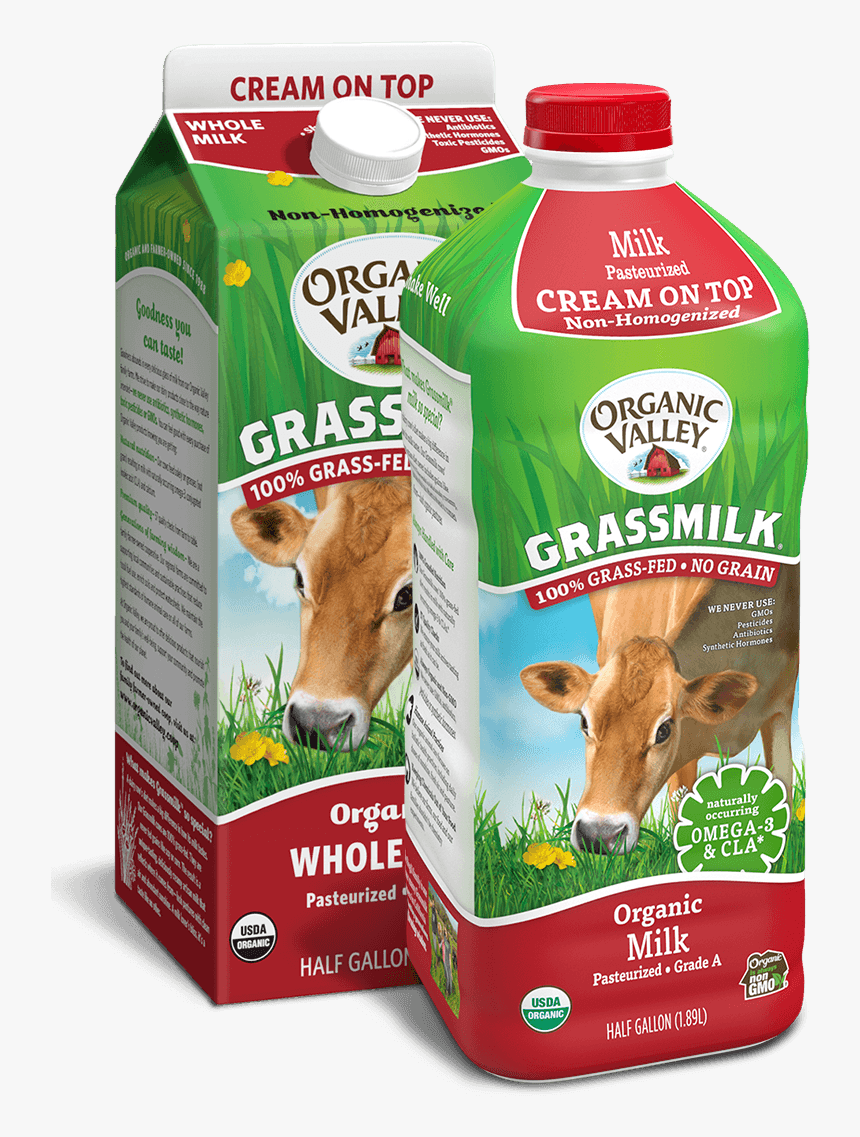 Organic Valley Grassmilk, HD Png Download