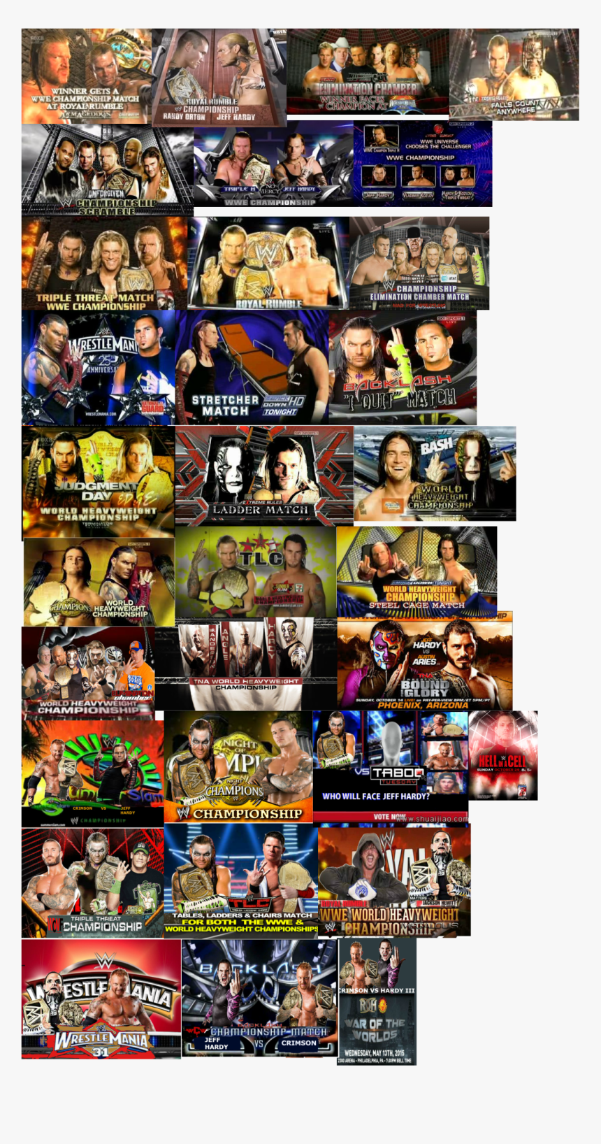 Picture - Jeff Hardy Vs Cm Punk, HD Png Download