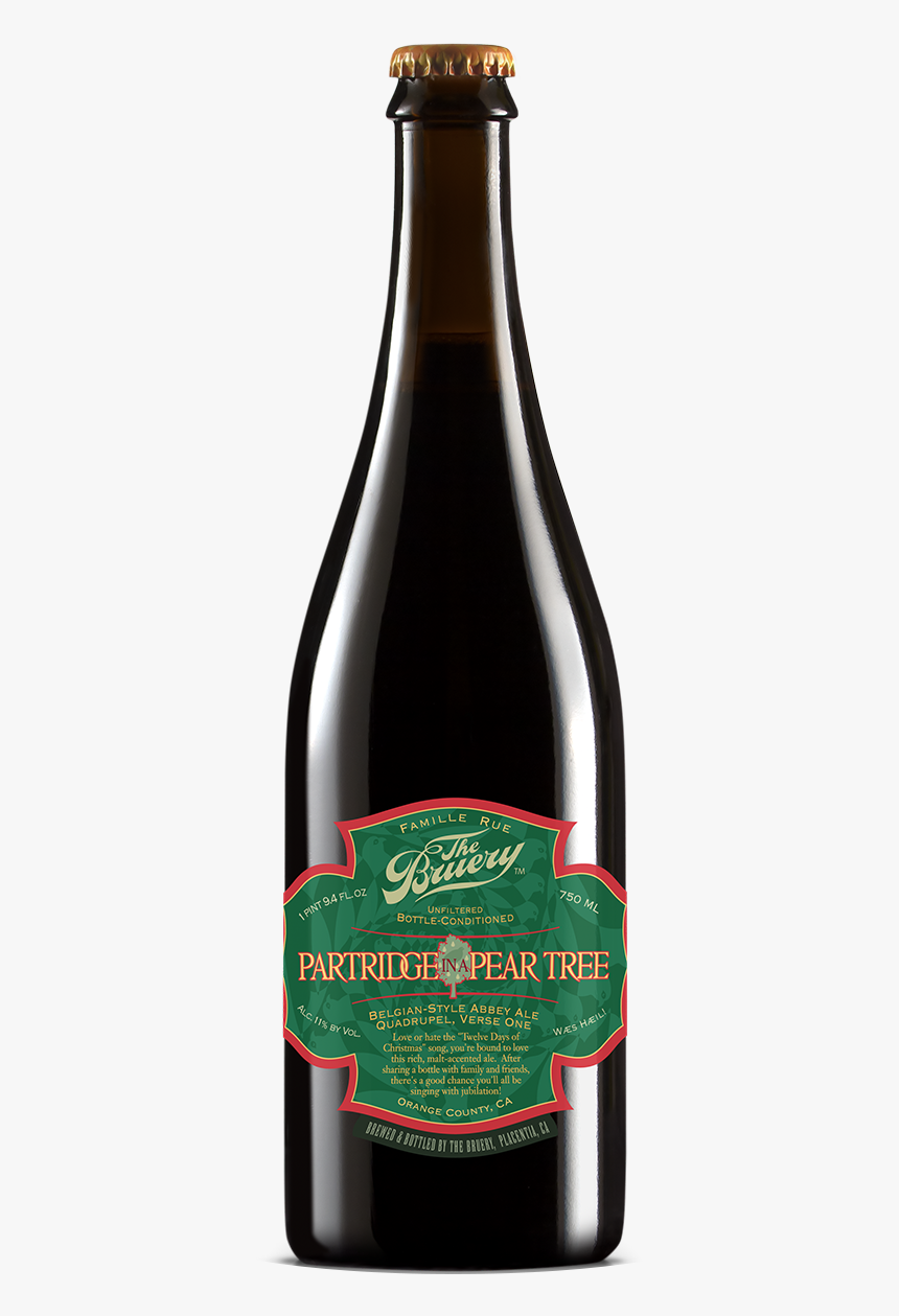 Bottle Of The Bruery Patridge In A Pear Tree - Bruery 9 Ladies Dancing, HD Png Download
