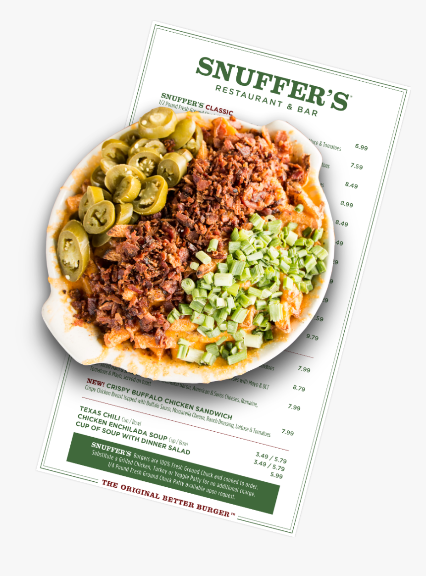 Our Famous Cheese Fries - Snuffers Loaded Cheese Fries, HD Png Download