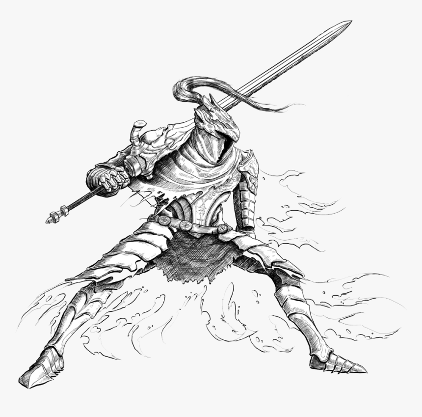 Download Dark Souls Artorias Png Clipart - Dark Souls Artorias Drawing, Transparent Png
