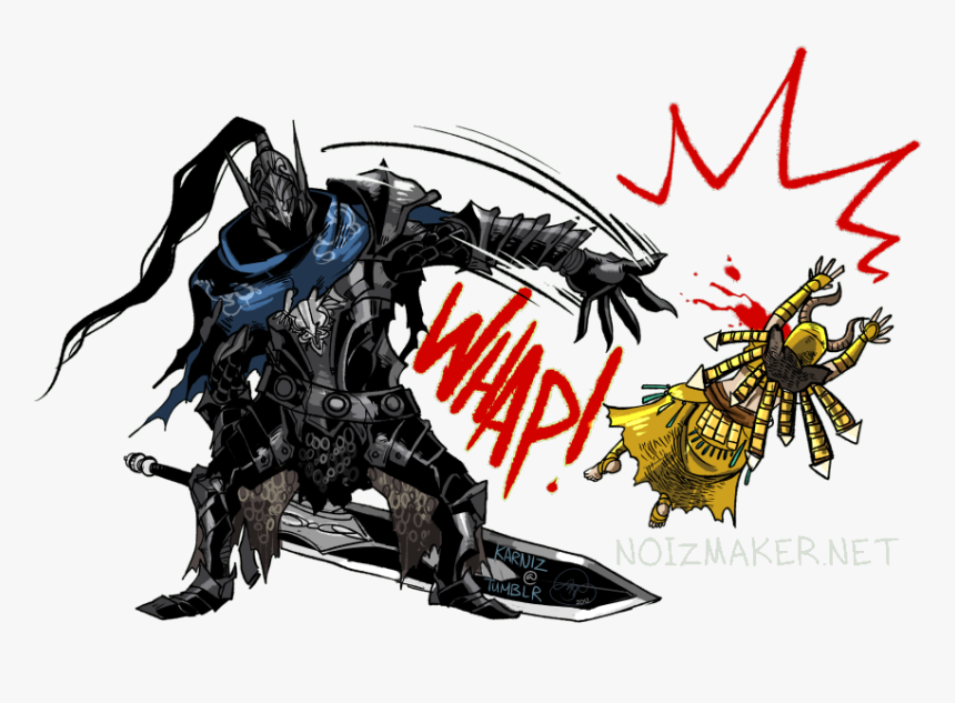 Noiz从akernet Umblr Dark Souls Dark Souls Ii Dark Souls - Soul Of Cinder Vs Artorias, HD Png Download