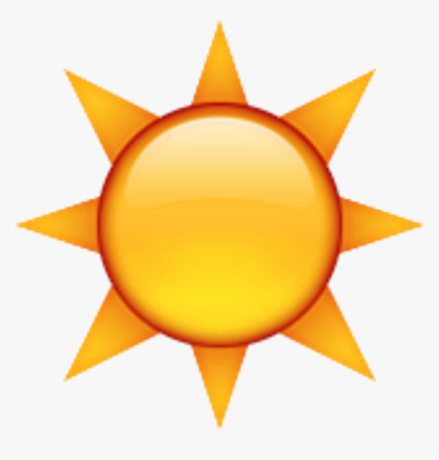 Sunshine Clipart Emoji - Transparent Background Sun Clipart, HD Png Download