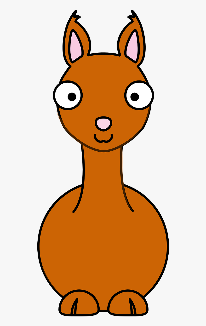 Transparent Llama Head Png - Png Cartoon Llamas, Png Download