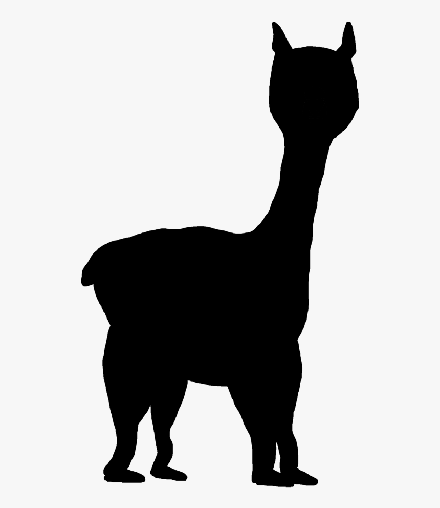 Sphynx Cat Clip Art Whiskers Silhouette Portable Network - Horse And Llama Clip Art, HD Png Download