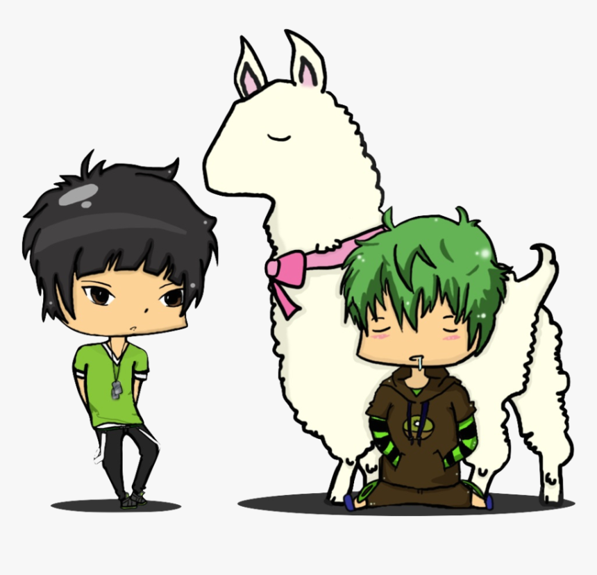 Transparent Llama Clipart - Cartoon, HD Png Download