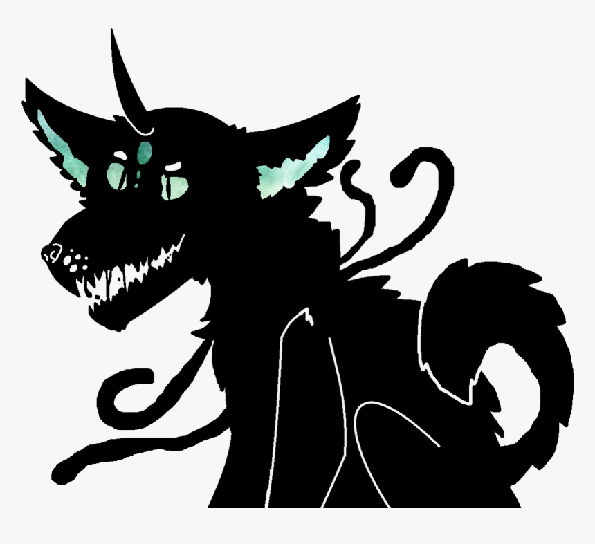 Shadow Dog - Illustration, HD Png Download