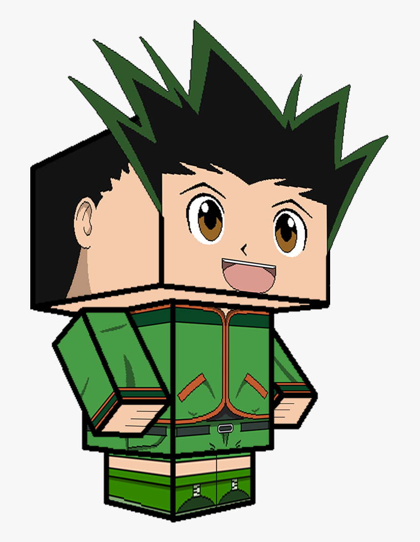 Gon Cubeecraft - Cubeecraft Hunter X Hunter, HD Png Download
