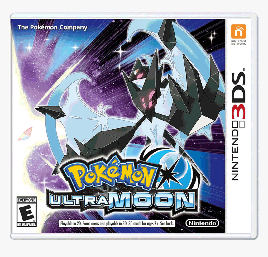 Nintendo 3ds Pokemon Ultra Moon - Pokemon Ultra Moon 3ds, HD Png Download
