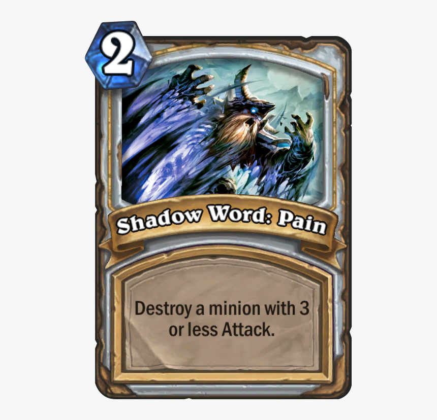 Hearthstone Shadow Word Pain, HD Png Download