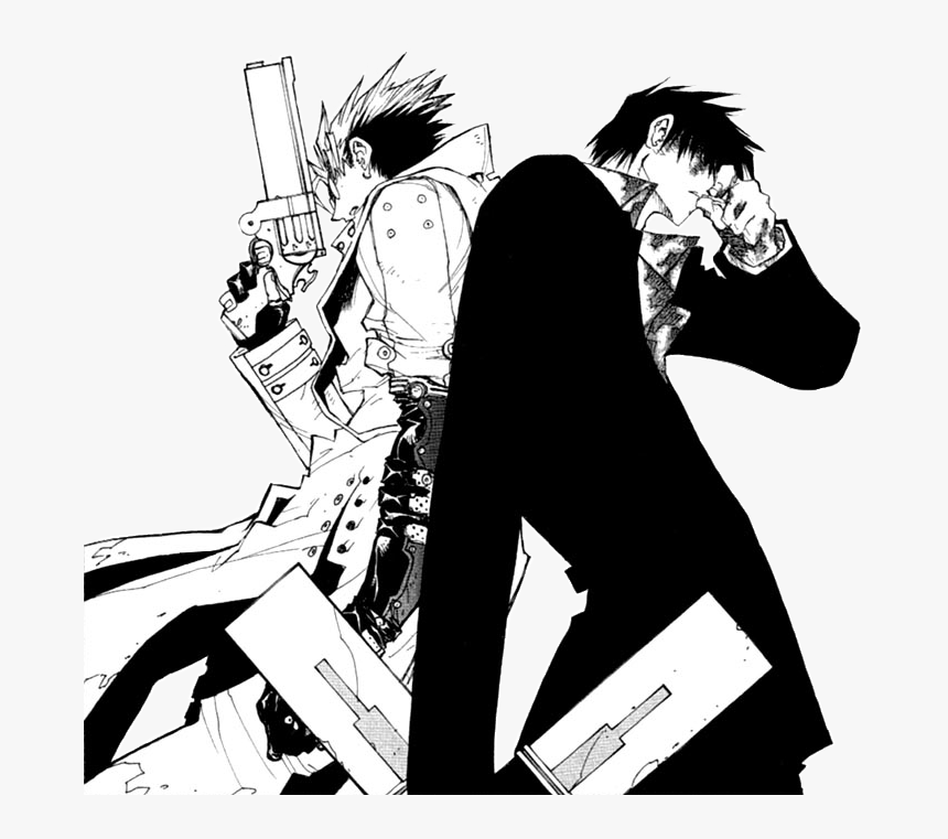Vash And Wolfwood, HD Png Download