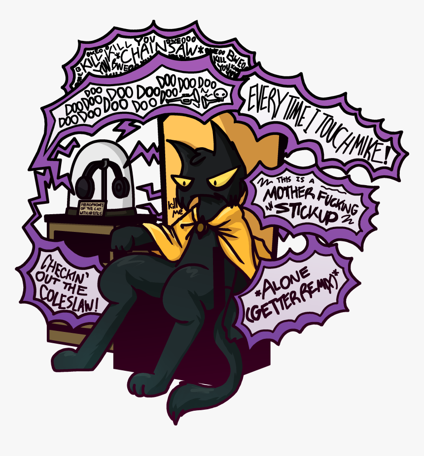 Evil Cat And Monstercat, HD Png Download