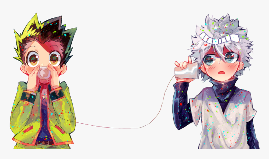 #gon #gonfreecs #gonfreecss #killua #killuazoldyck - Reader X Killua, HD Png Download