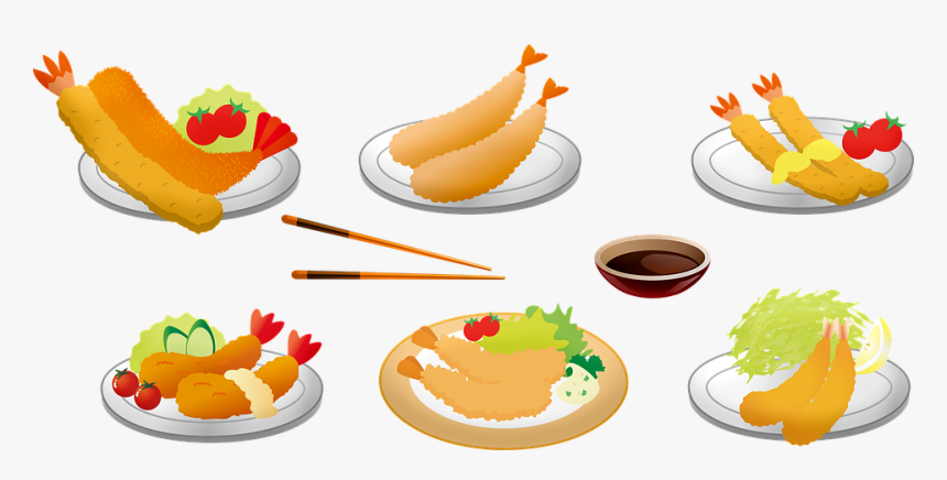 Japanese Tempura, Soup, Food, Japan, Tempura, Seafood, HD Png Download